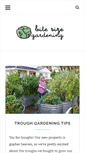 Mobile Screenshot of bitesizegardening.com